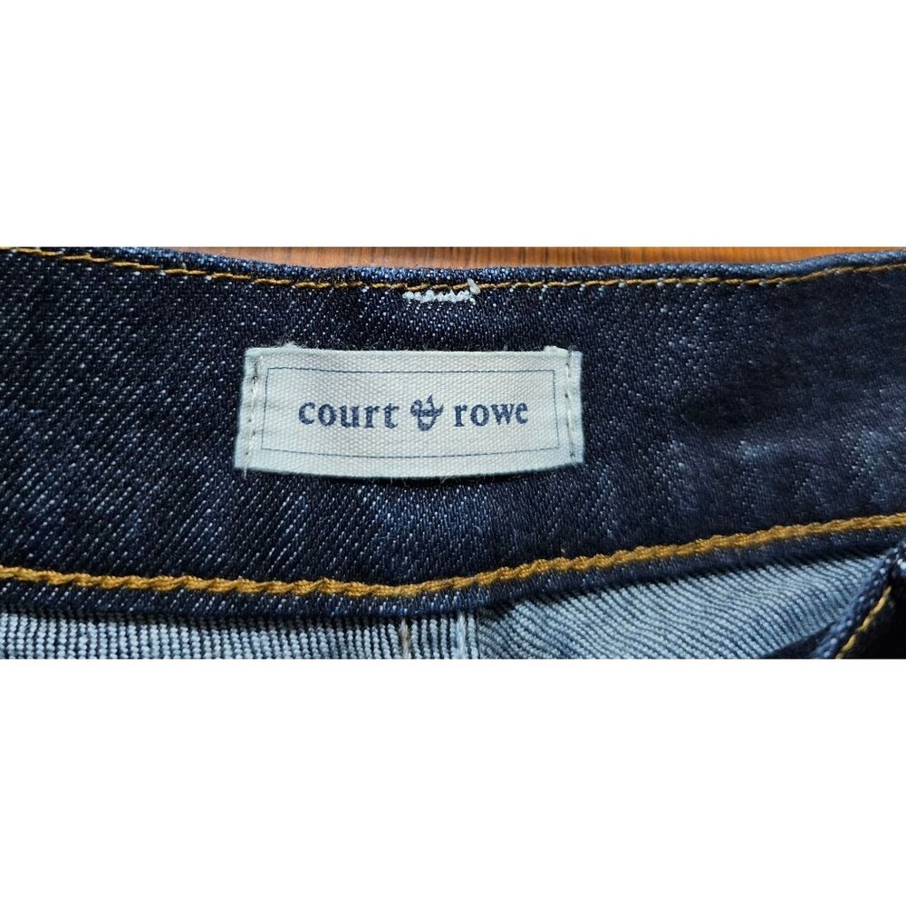 Court &‎ Rowe Womens Flare Dark Wash Denim Jeans Size 2 - Picture 4 of 9